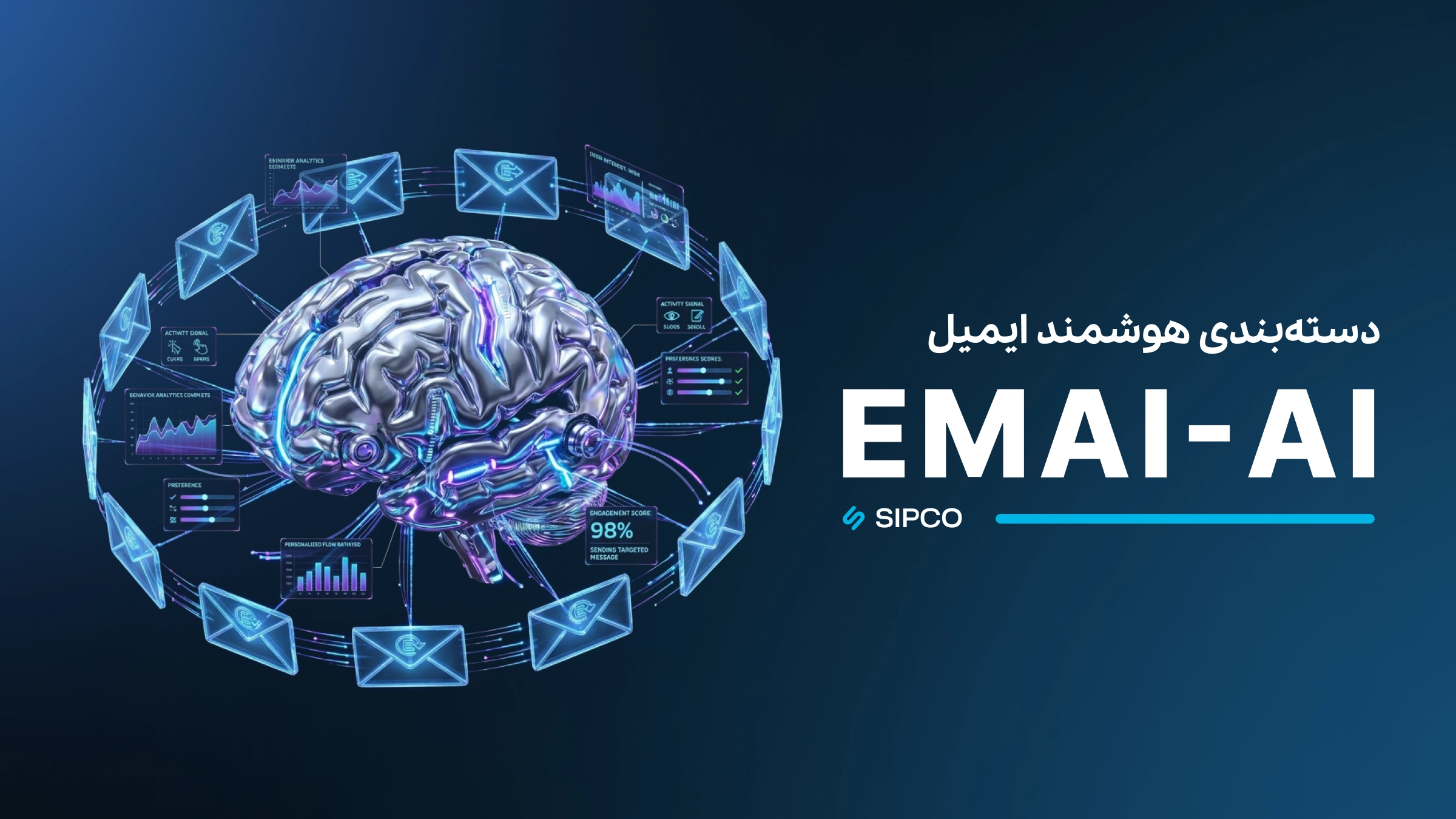 دسته‌بندی هوشمند ایمیل